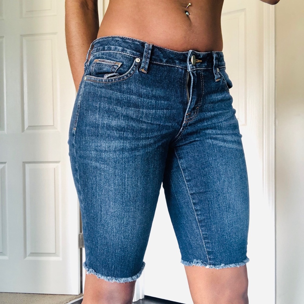 Style & Co Denim Skinny Knee Crop Petite Jeans 8P